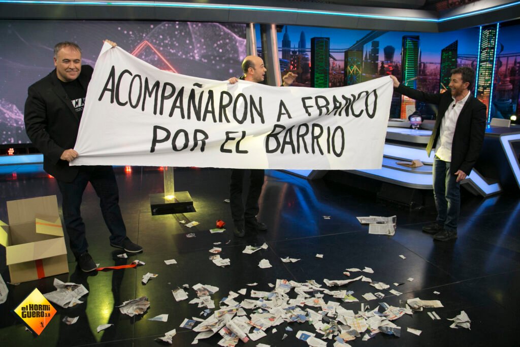 Antonio García Ferreras en El Hormiguero.